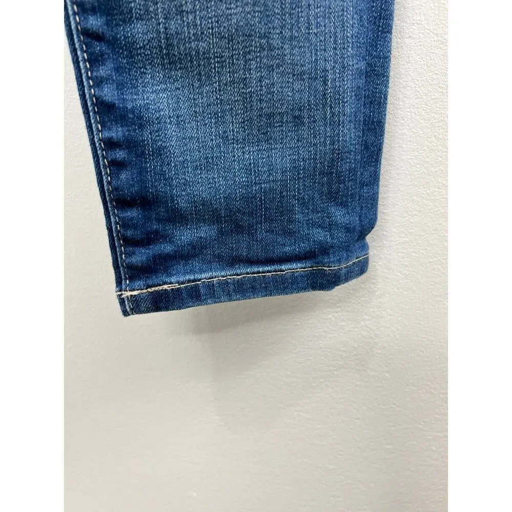 AG-ED Denim Blue 11 Year Swapmeet Wash Cotton Blend Denim Jeans Jeggings 29 R
